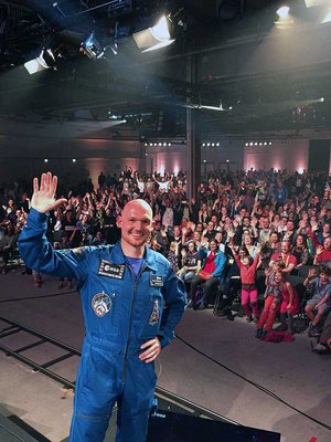 ESA astronaut Alexander Gerst at re:publica conference 2015